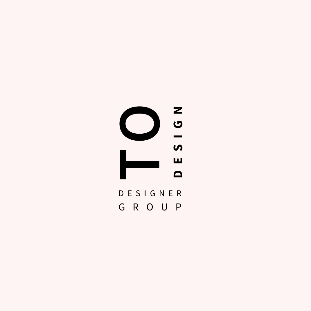 Logo De Diseño De Texto Invertido