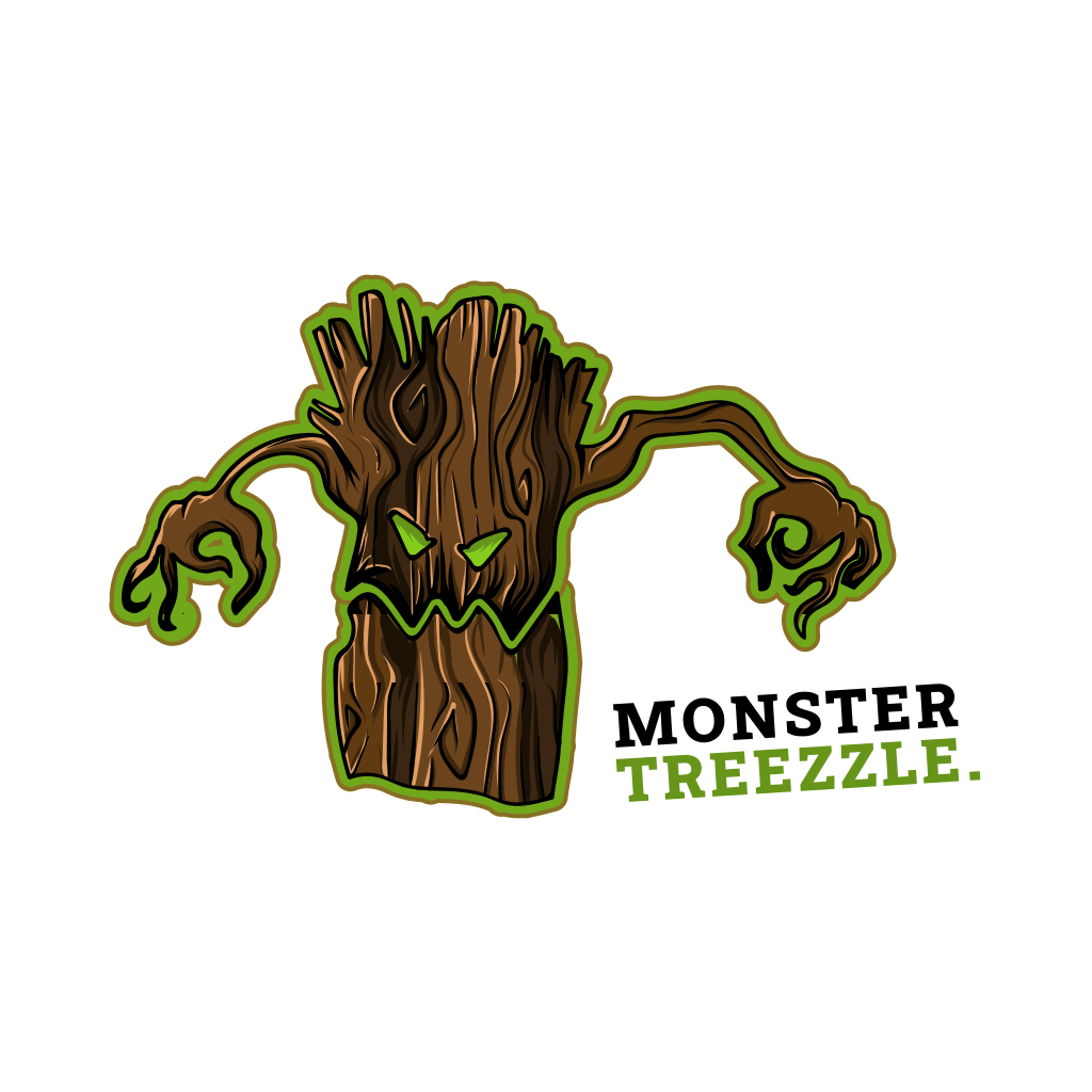 Logo De Jeu Arbre Monstre