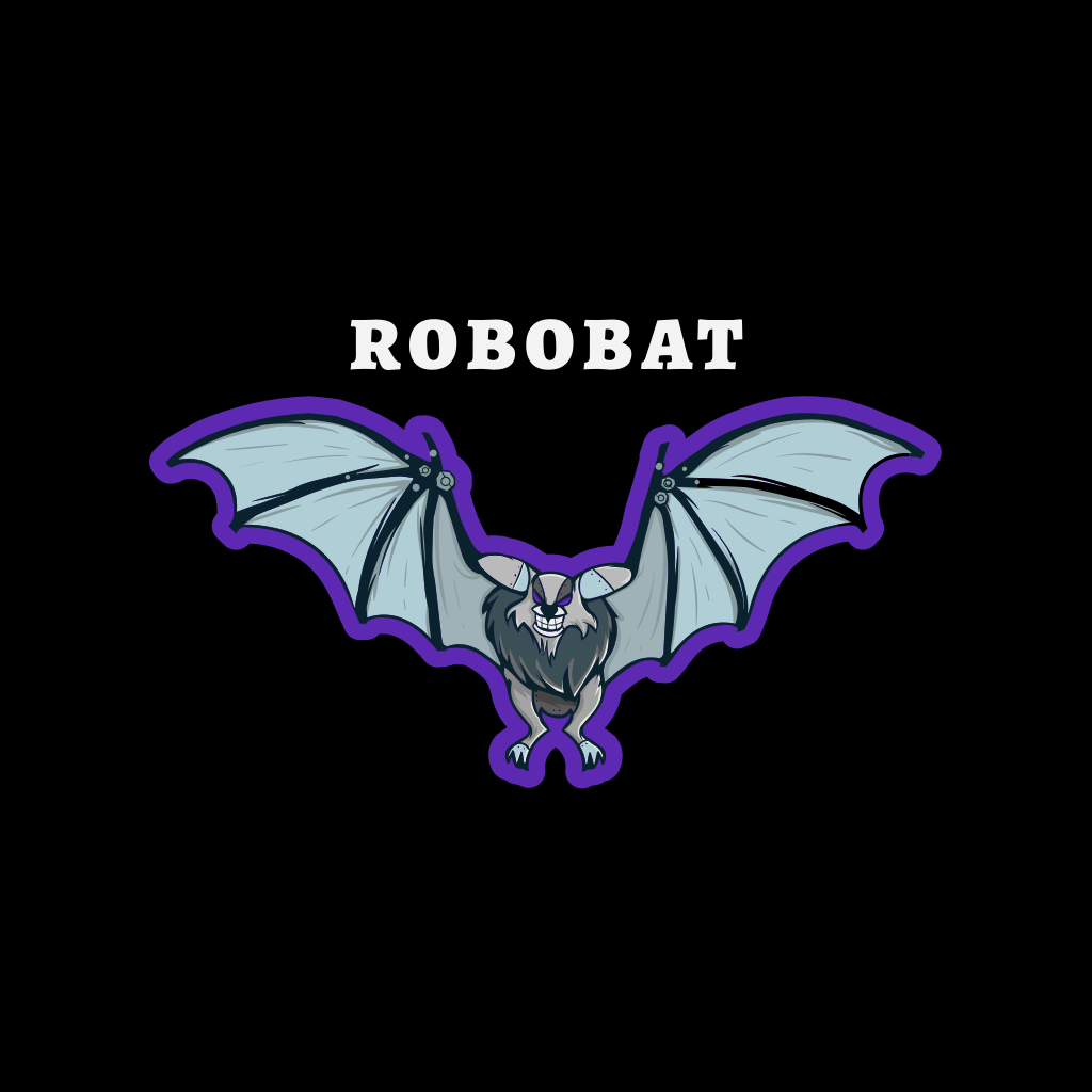 Logo Del Pipistrello Robot