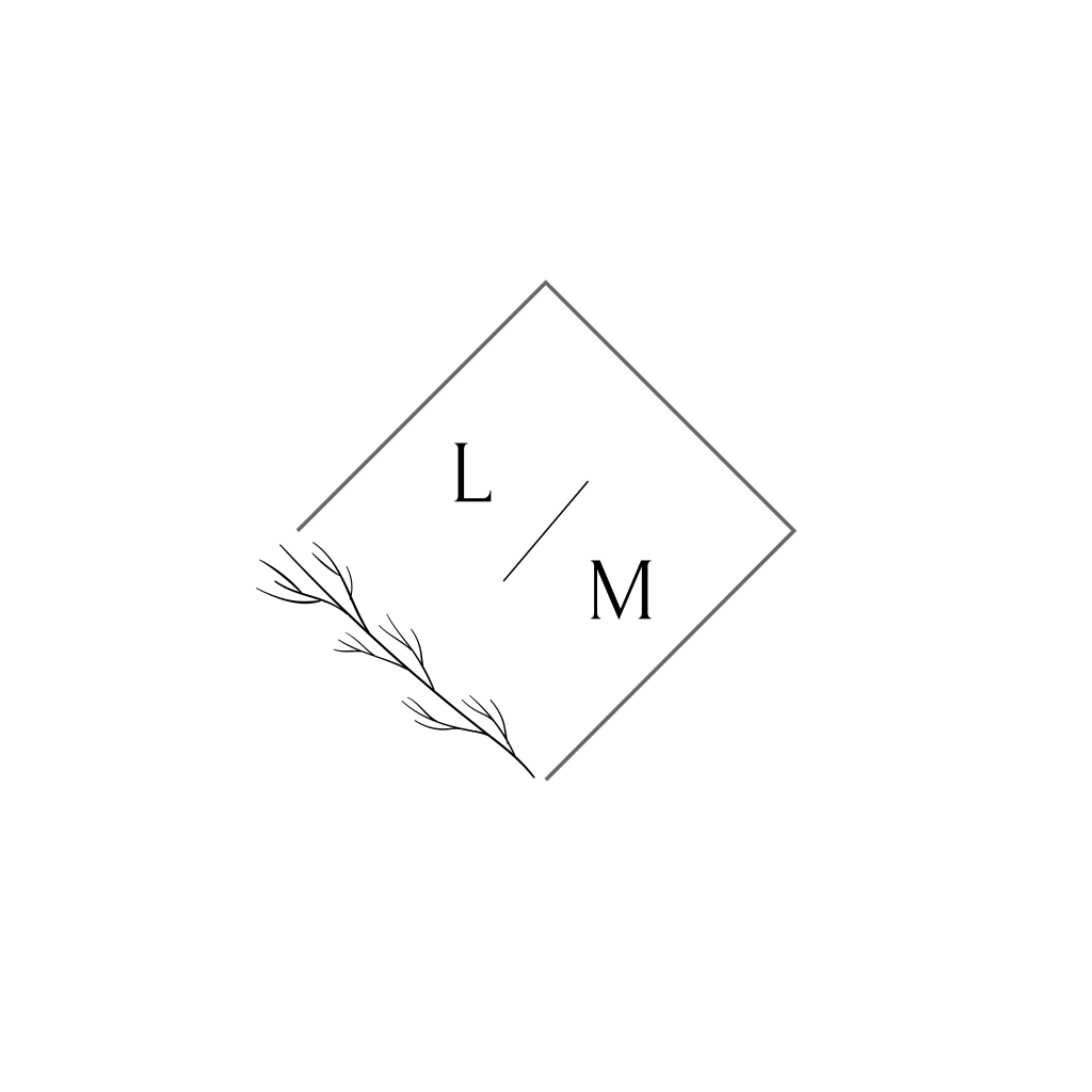 Буквы L & M Минималистский Логотип