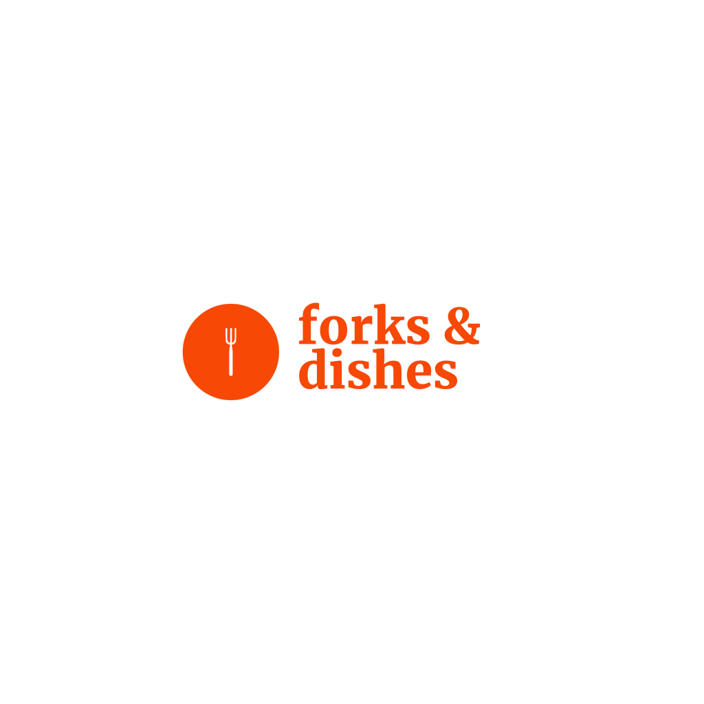 Fork Geolocation icon logo