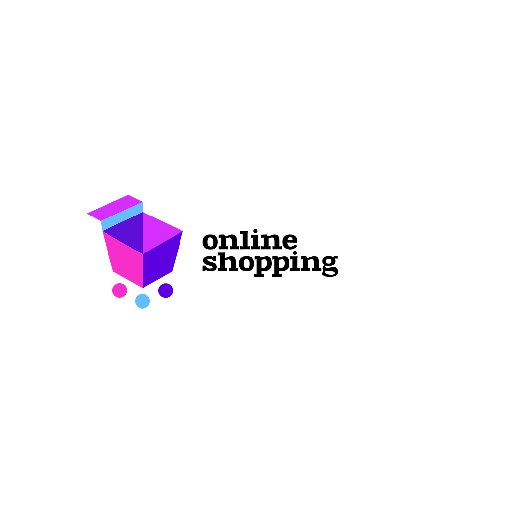 Shopping Basket Abstract Logo Shopping Basket Abstract Logo