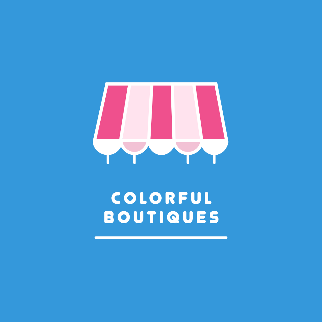 Logotipo Colorido Da Barraca Comercial