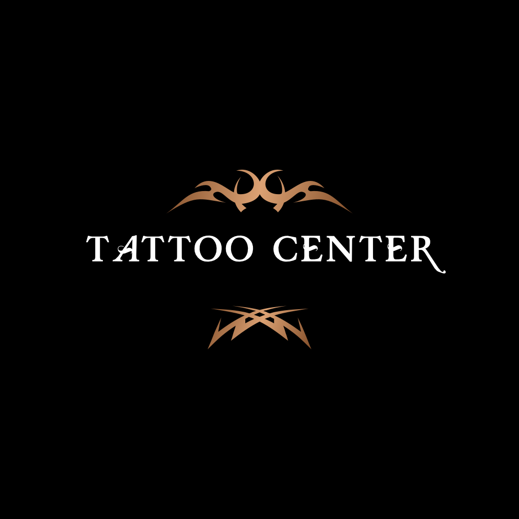 Logo Oscuro Del Centro De Tatuajes