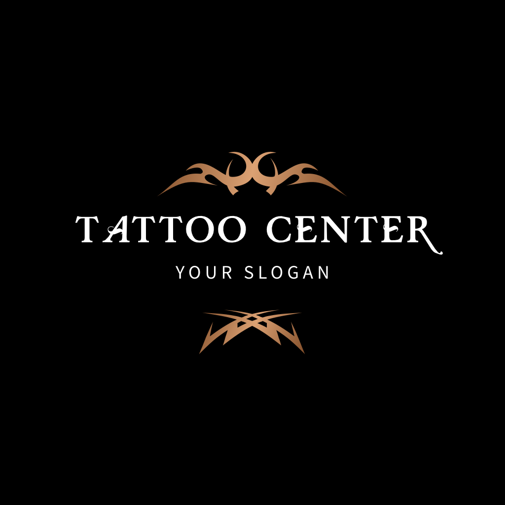 Logo Del Centro Tatuaggio Scuro