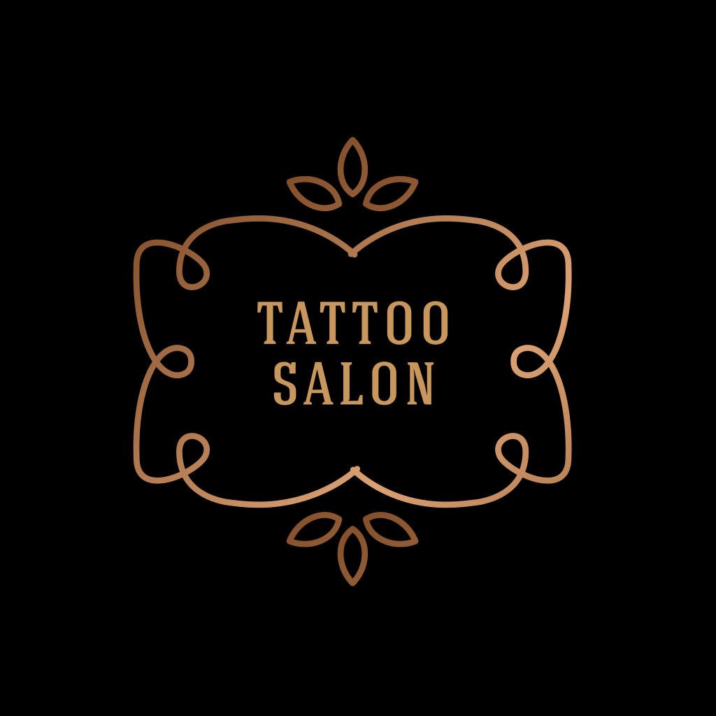 Logotipo De Tatuagem Decorativo