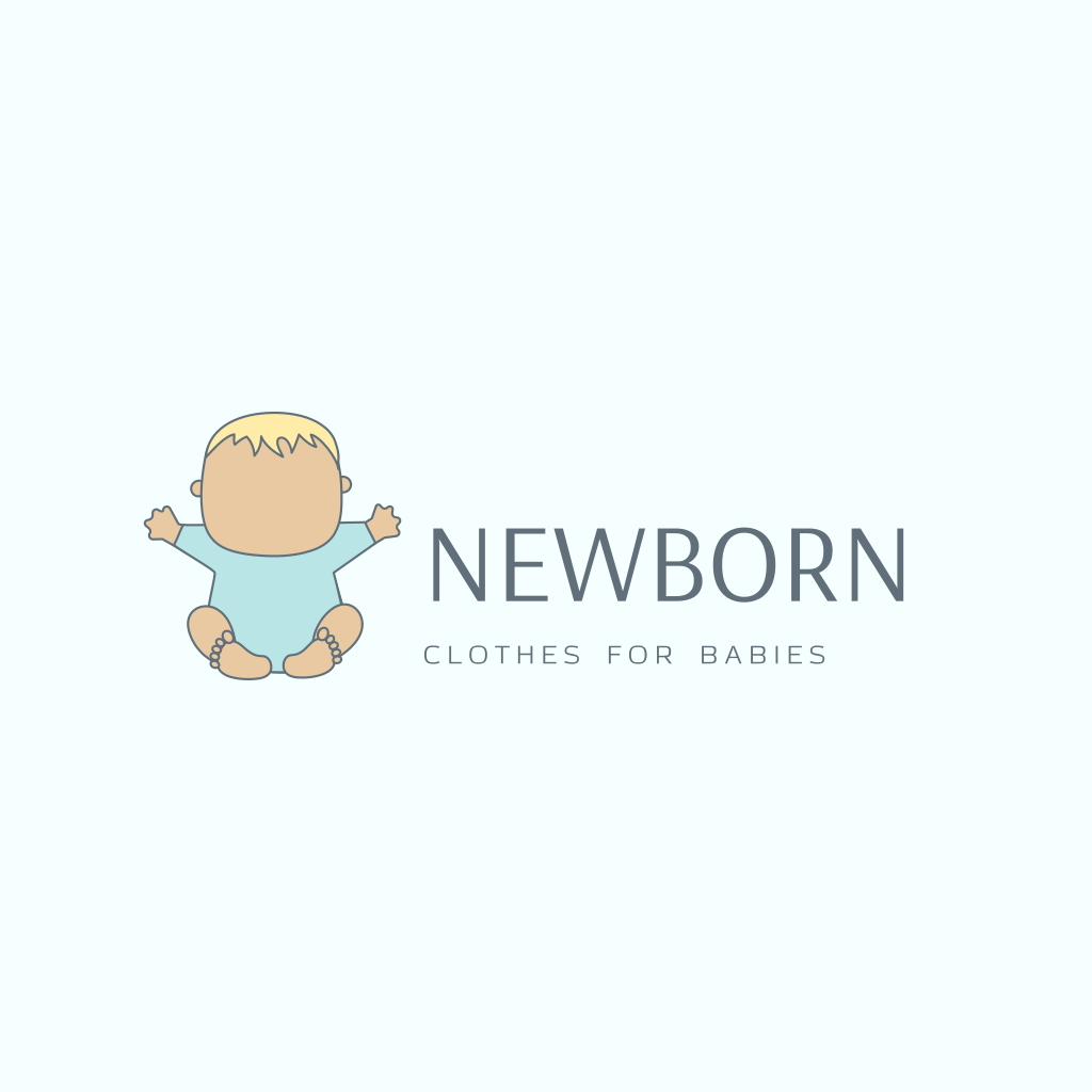 Logo De Vêtements Nouveau-nés
