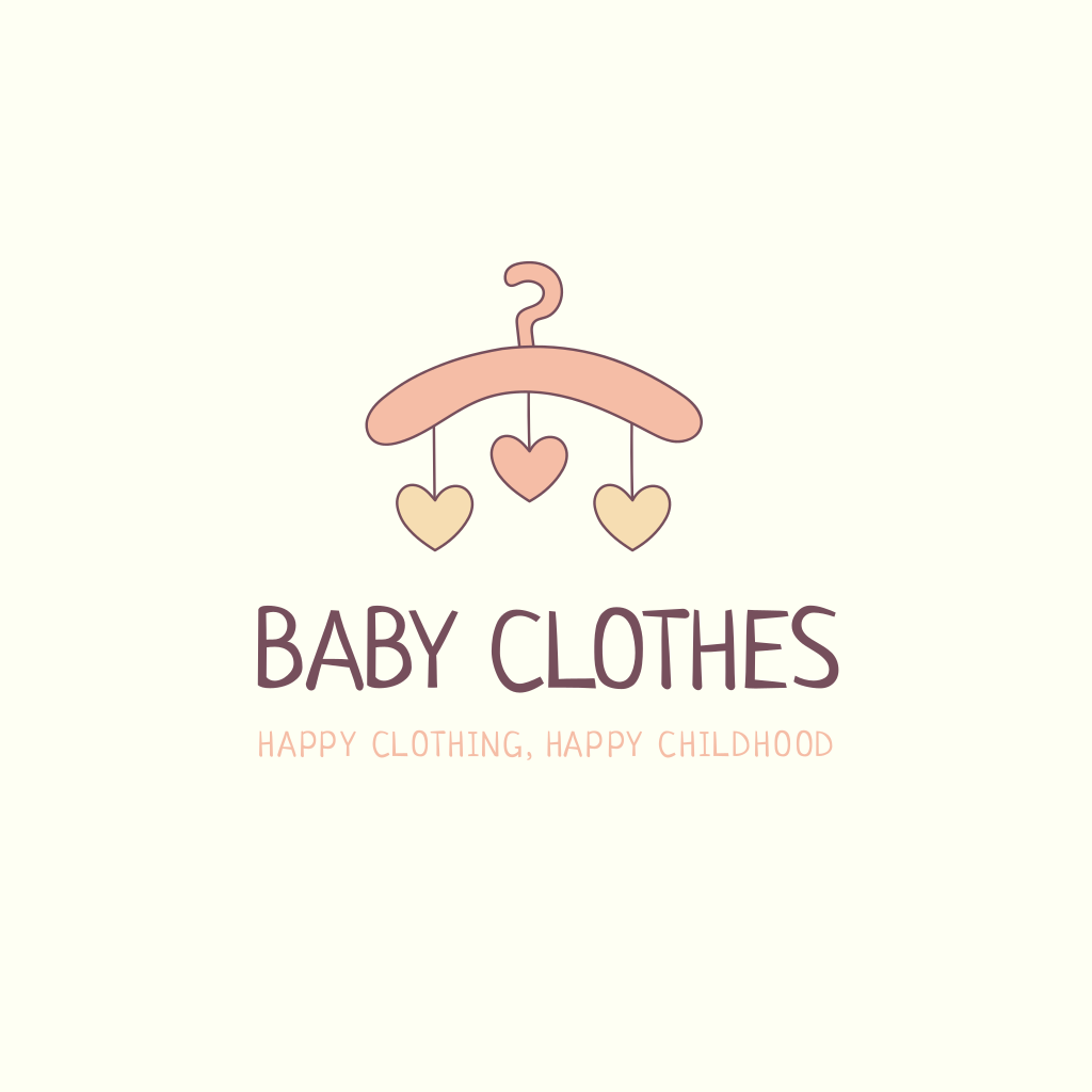 Baby Clothes, Happy Clothing, Happy Childhood Лого
