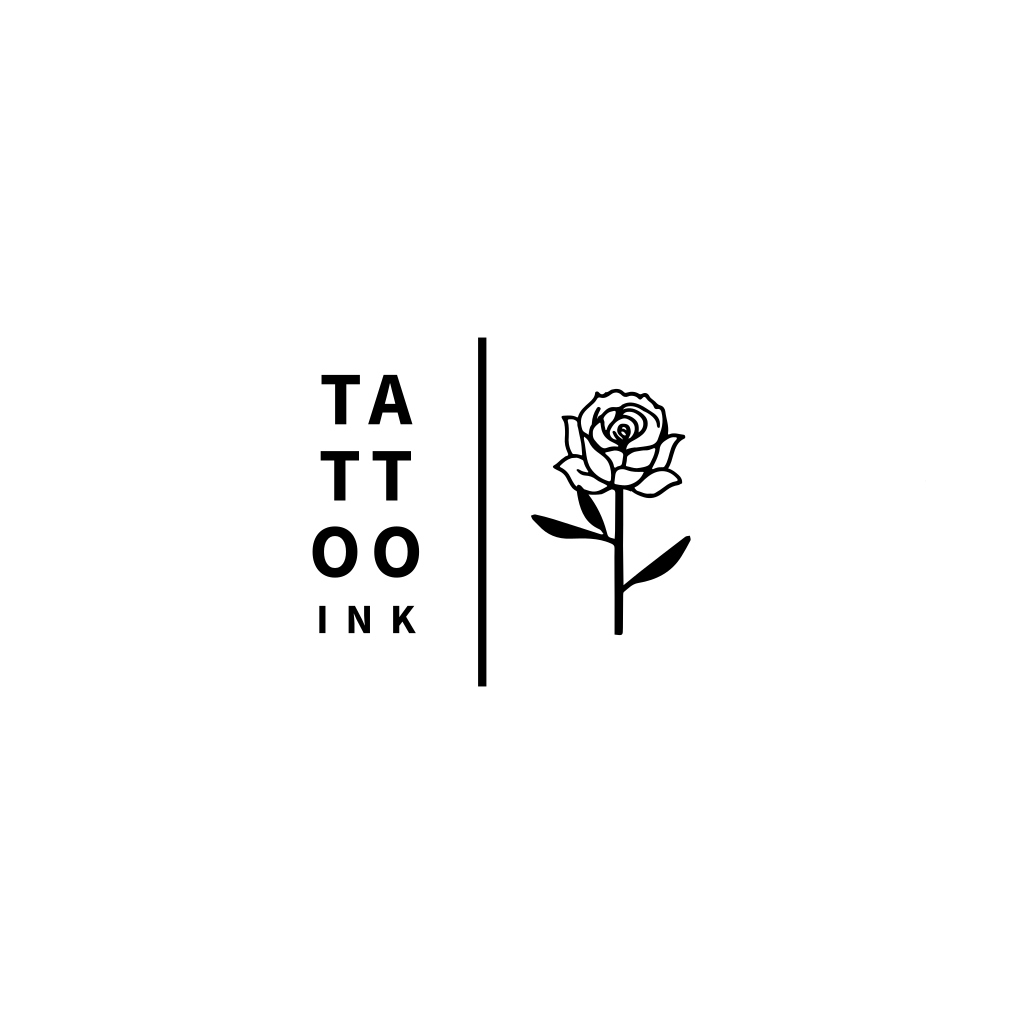 Черная Роза Татуировка Логотип