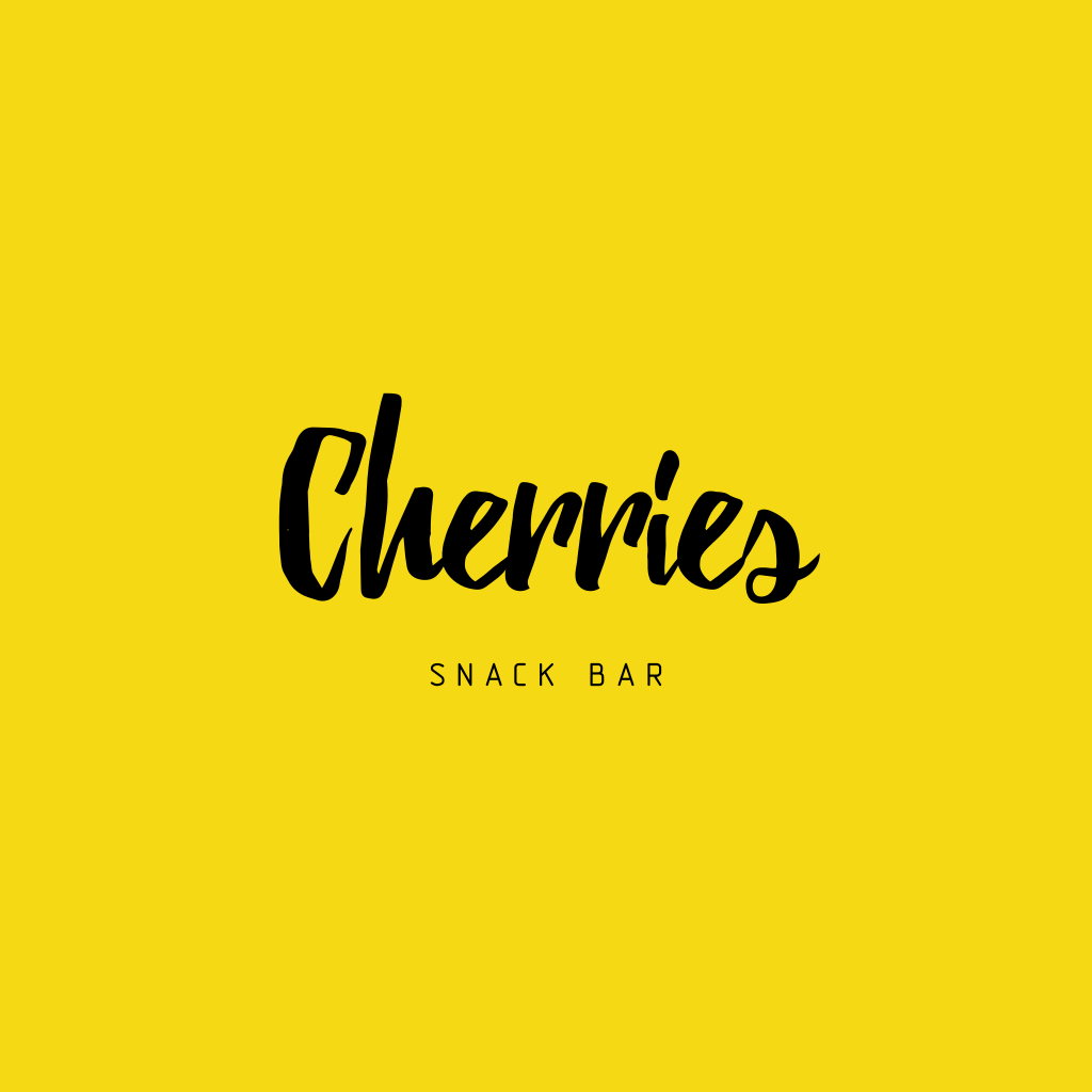 Yellow Text Cafe logo
