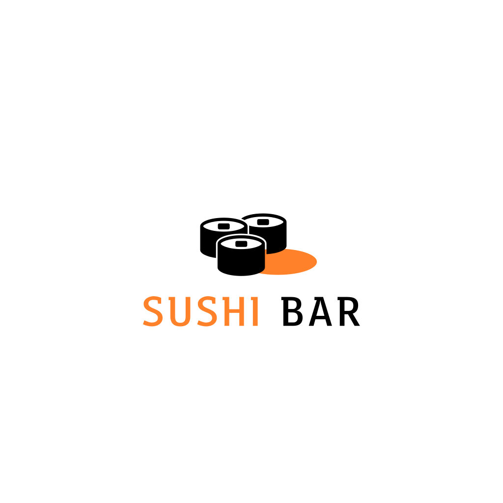 Суши Азиатский Логотип