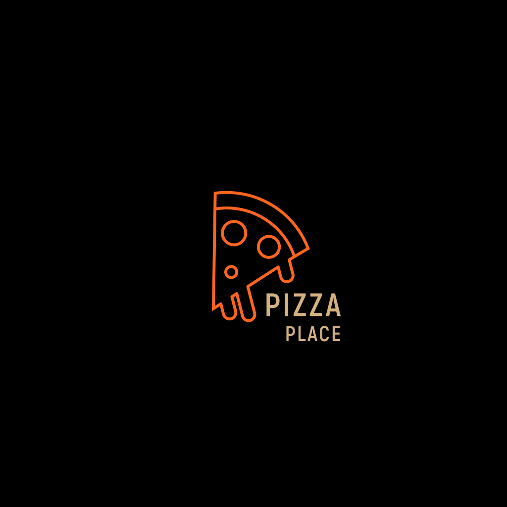 Logo D & # 39; Illustration De Pizza