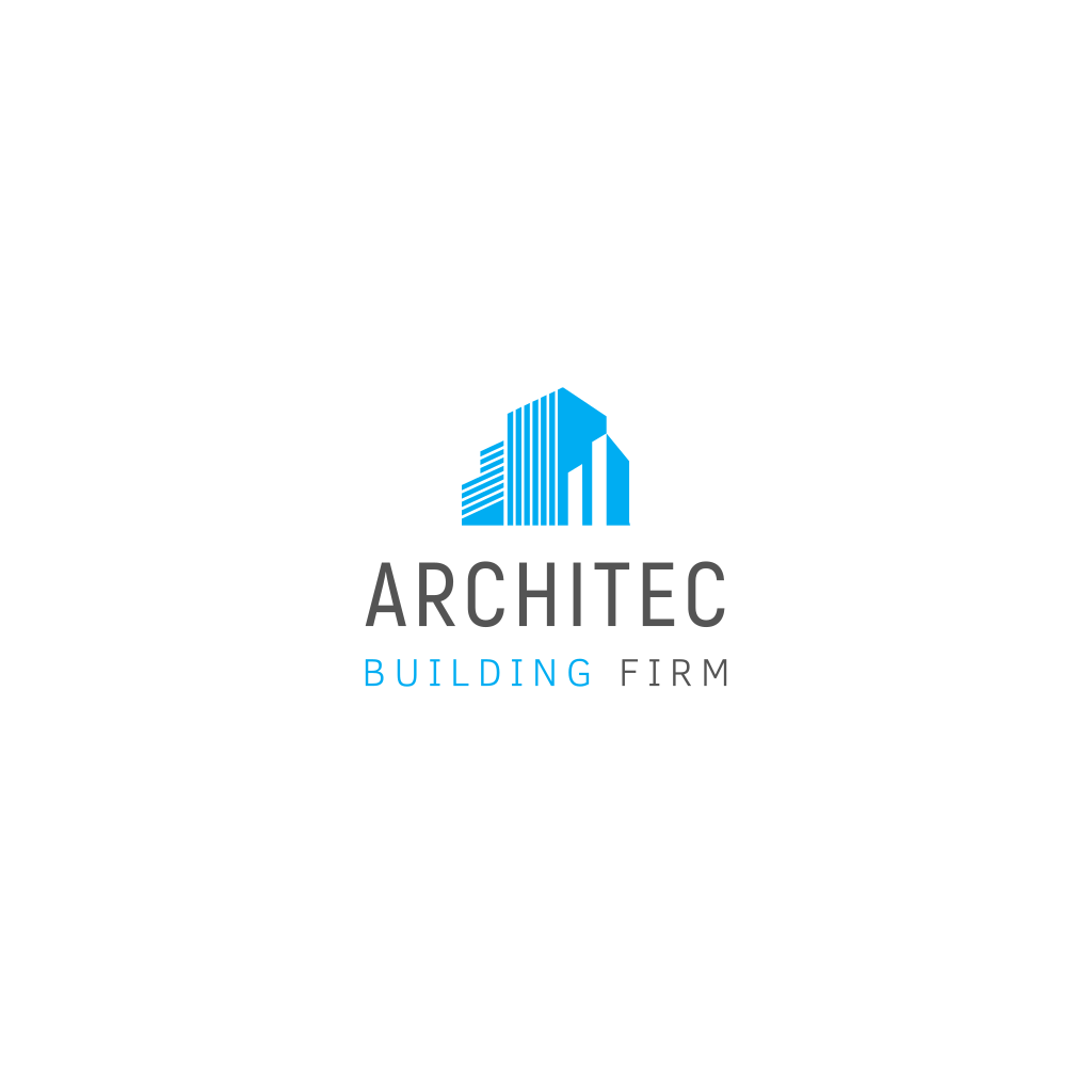 Logo De Construccion De Edificios