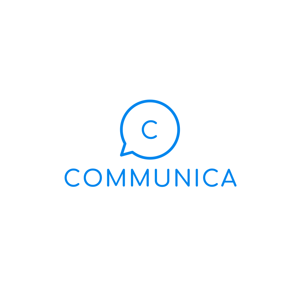 Letra C Logotipo De Comutação
