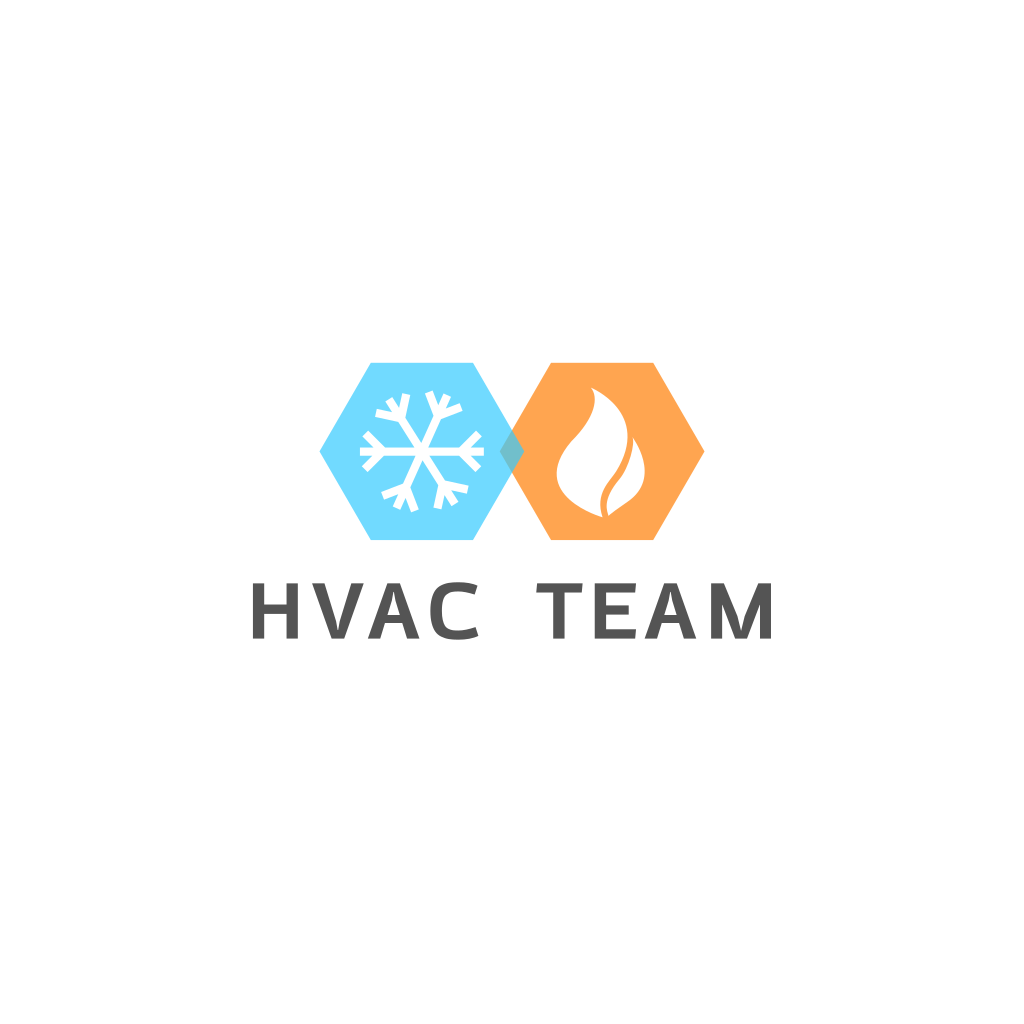 Snowflake & Fire Hvac Logo Turbologo Logo Maker