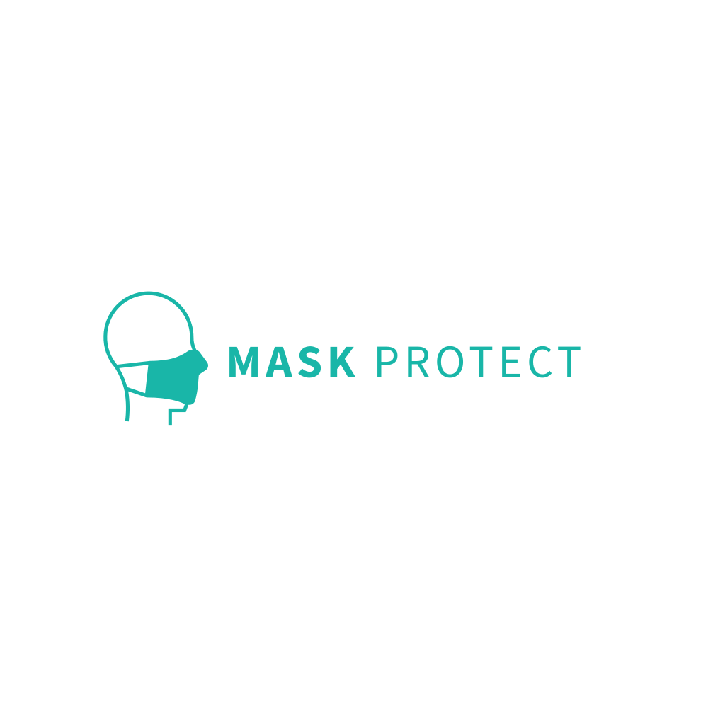Logotipo Da Máscara De Proteção
