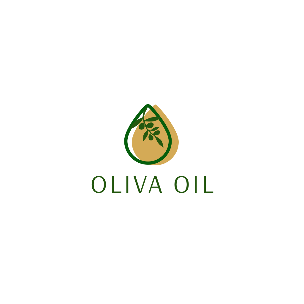 Логотип Капли Оливкового Масла