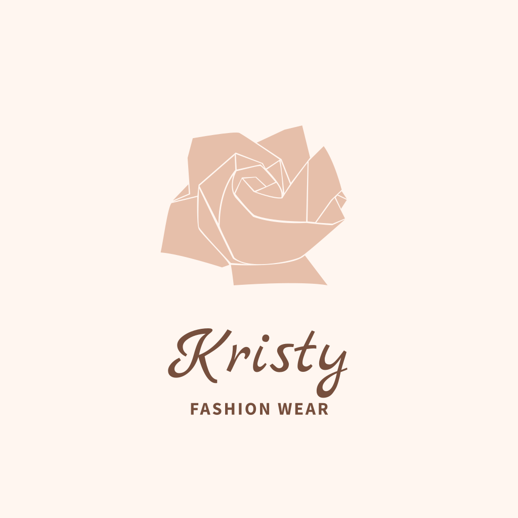 Розовая Роза Одежда Логотип