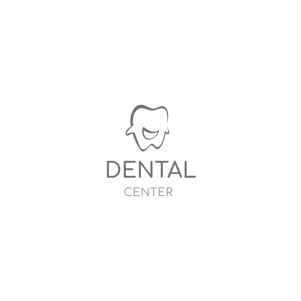 Lächeln Zahn Zahn Logo