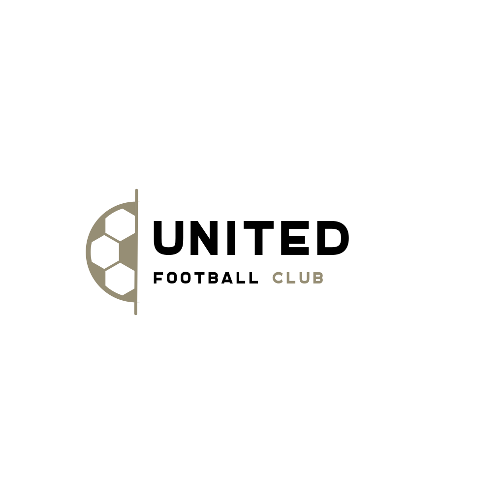 Серый Футбольный Мяч Логотип