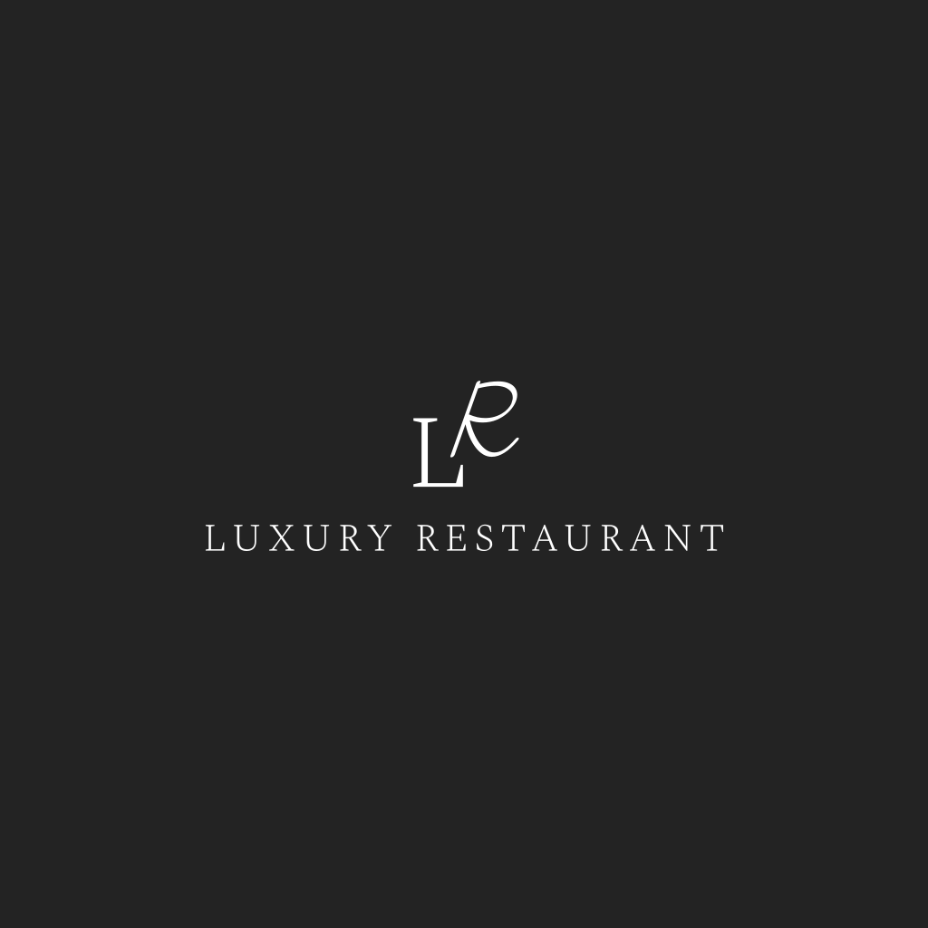 Logotipo De Restaurante De Luxo