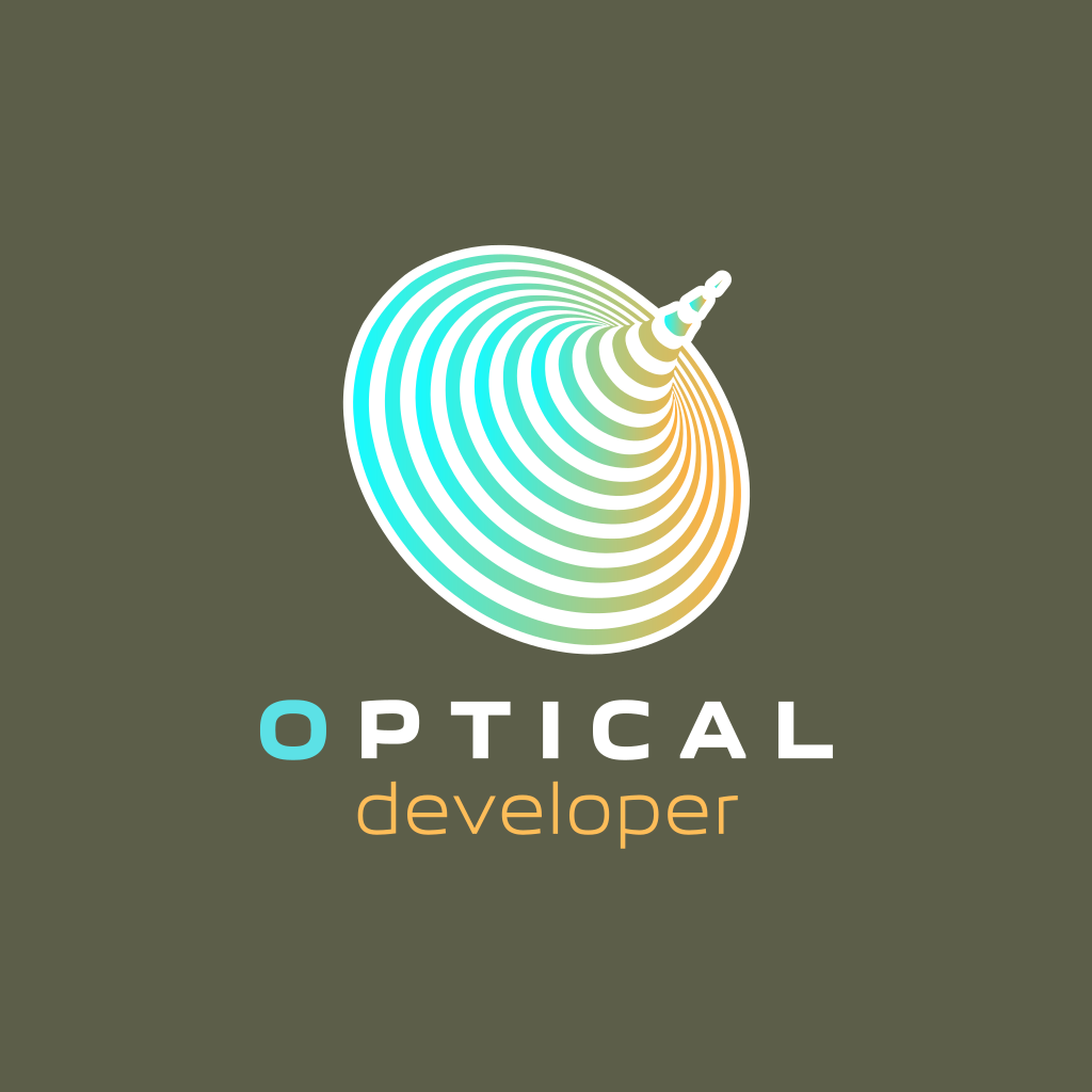 Оптическая Иллюзия Игровой Логотип