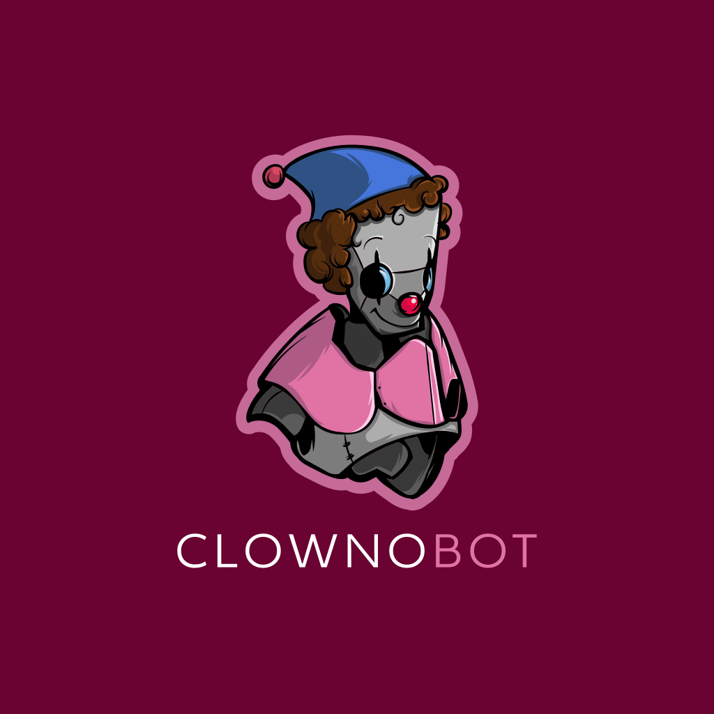 Робот Клоун Логотип