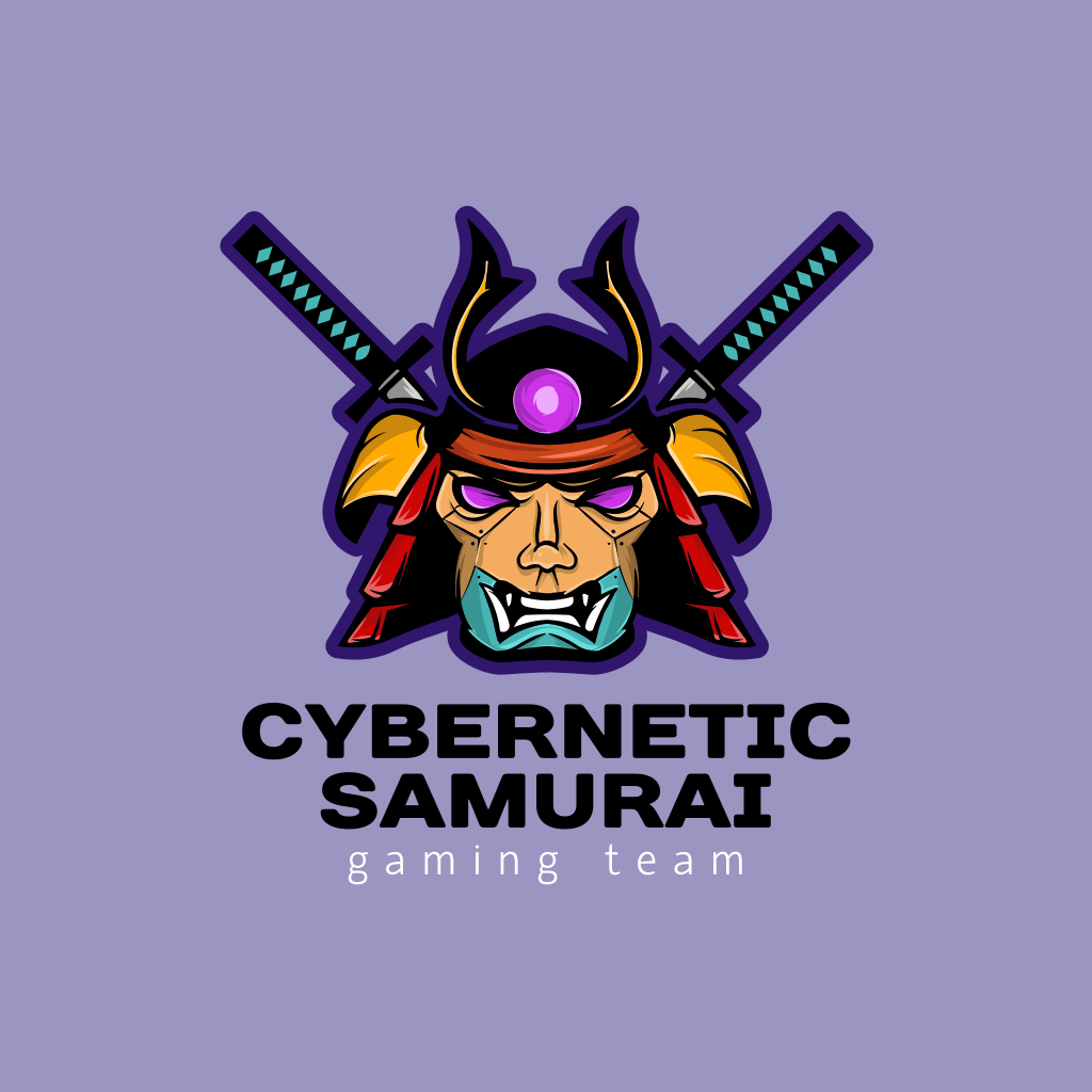 Кибернетический Самурай Логотип