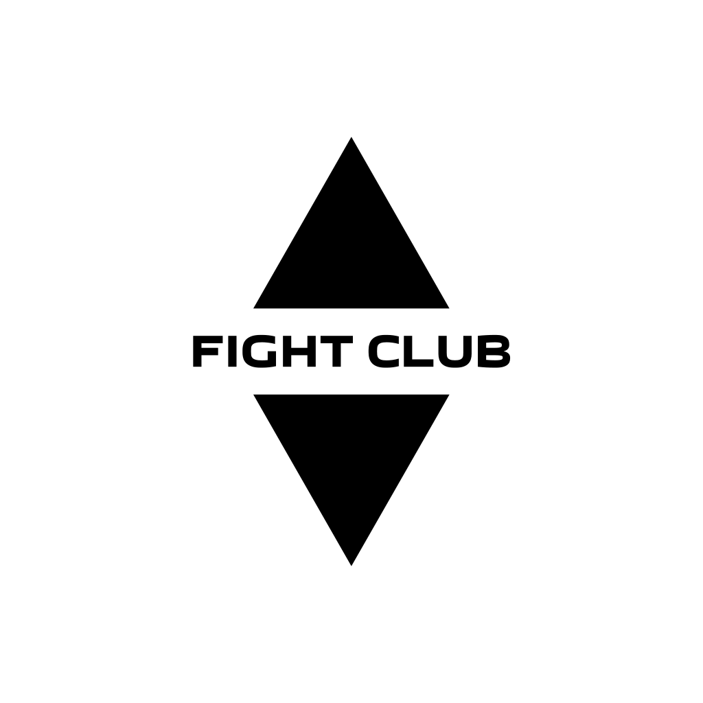 Logotipo De Triângulos Pretos