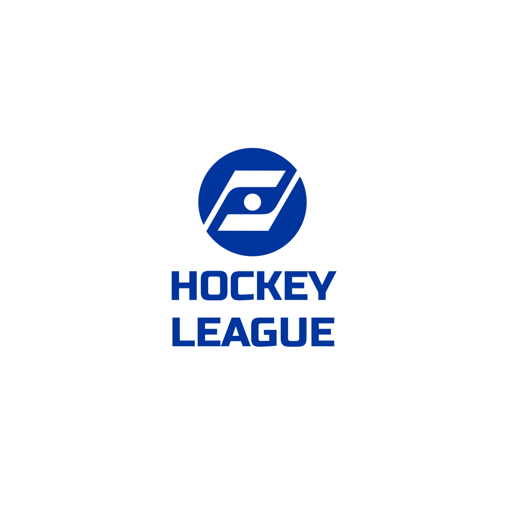 Синий Круг Хоккей Логотип