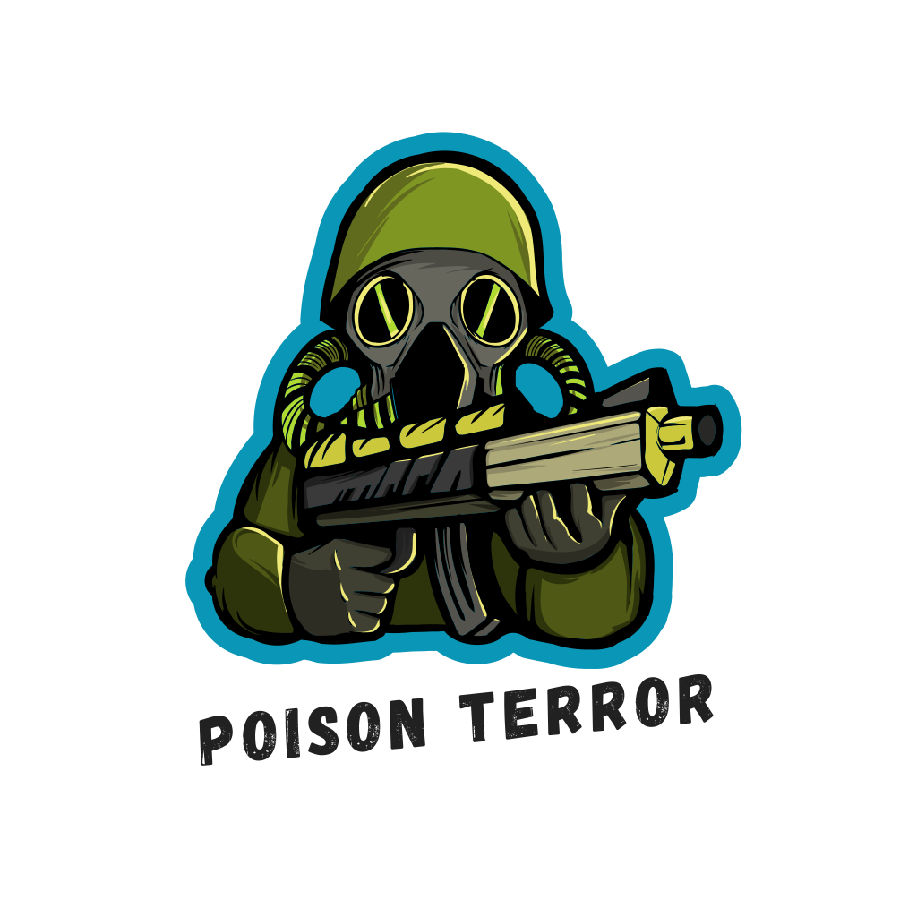 Logo De Soldat Terroriste Poison