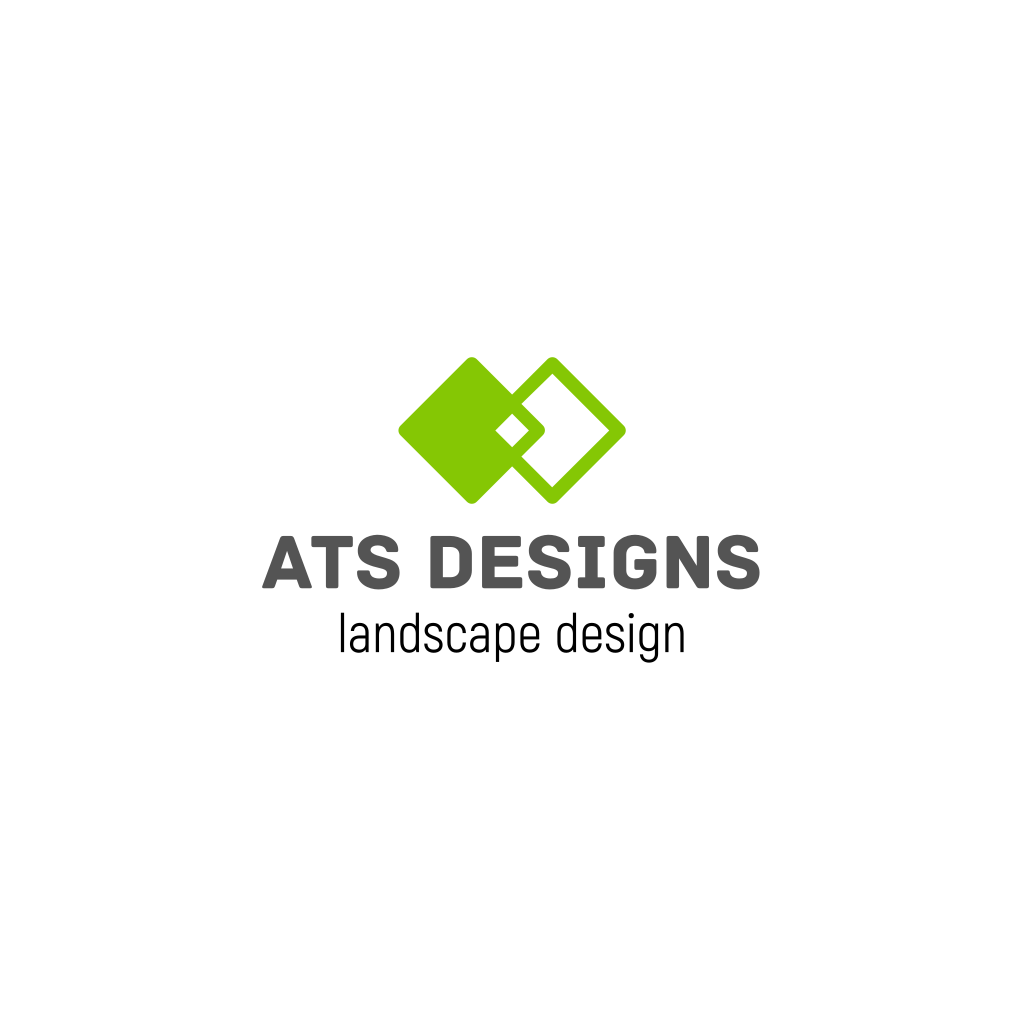 Green Squares Abstract logo