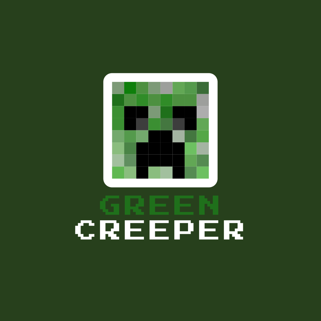 creeper minecraft logo