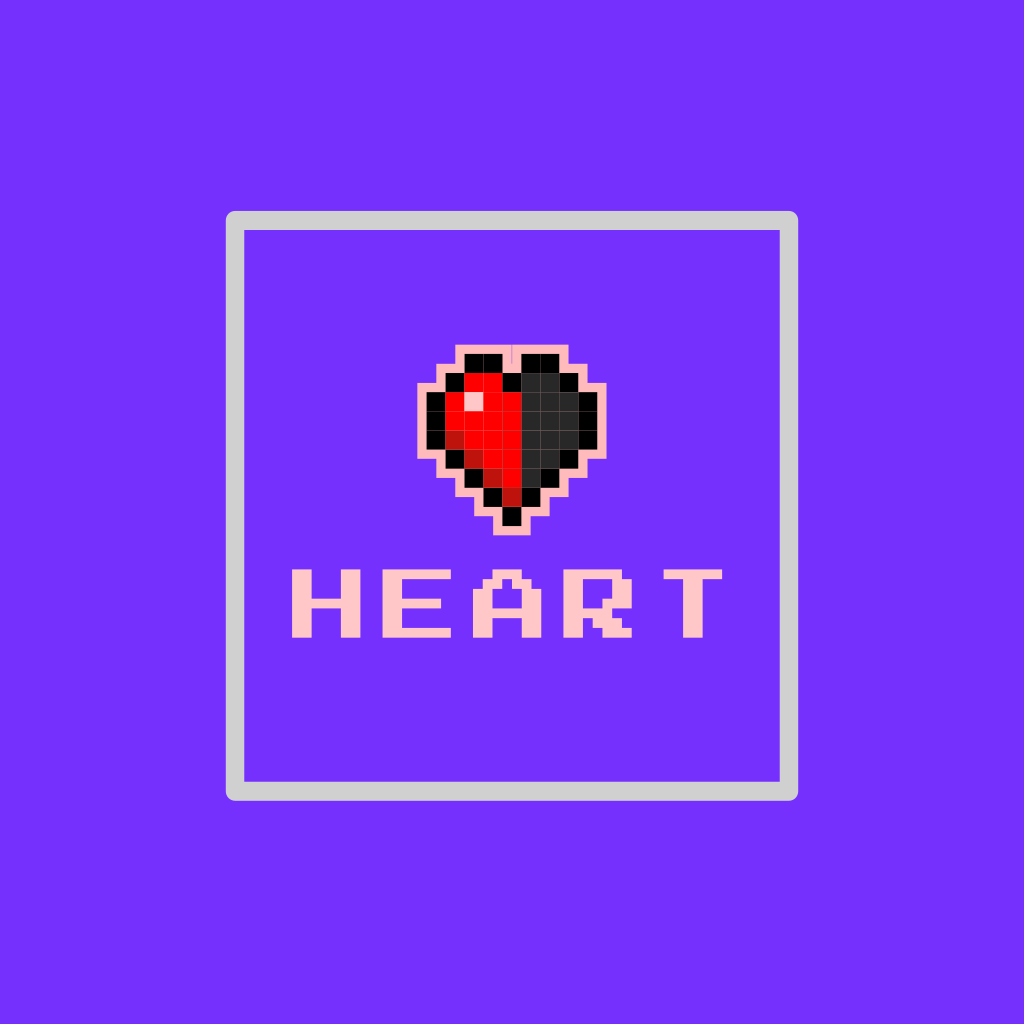 Logo Minecraft Coeur