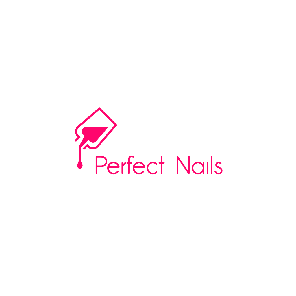 Premium Vector | Set of nail polish logo design manicure with creative  element premium vector | Business card template design, Logo design, Logo  design template