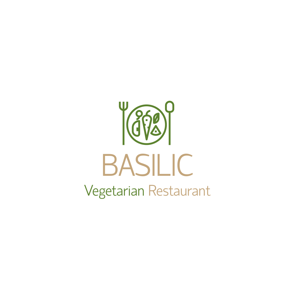 Logotipo De Restaurante Vegetariano