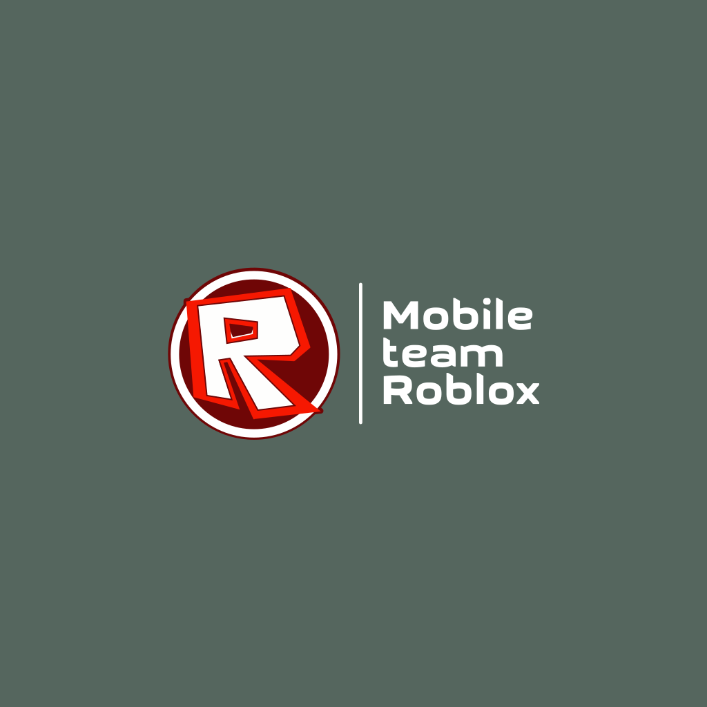 HD Roblox Square Android iOs App Logo Icon PNG