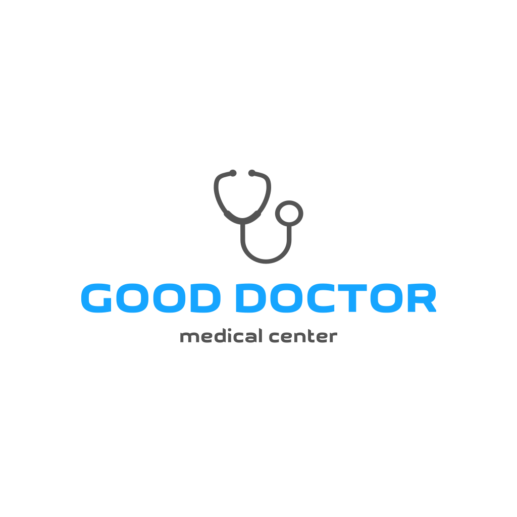 Stethoskop Arzt Logo