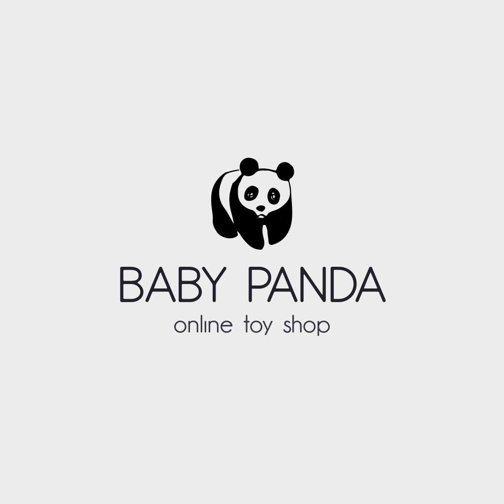 Панда Магазин Игрушек Логотип