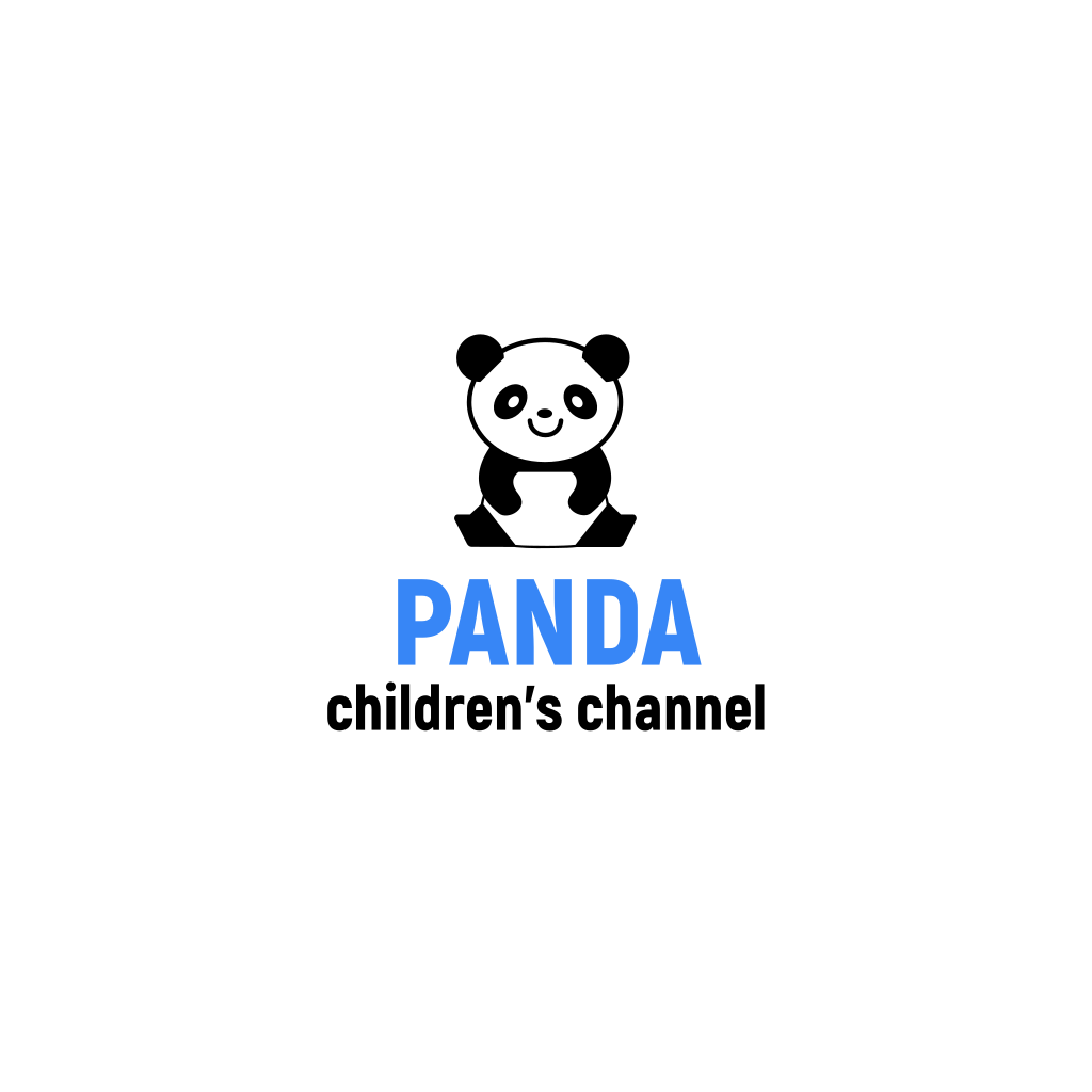 Süßes Kleines Panda-logo