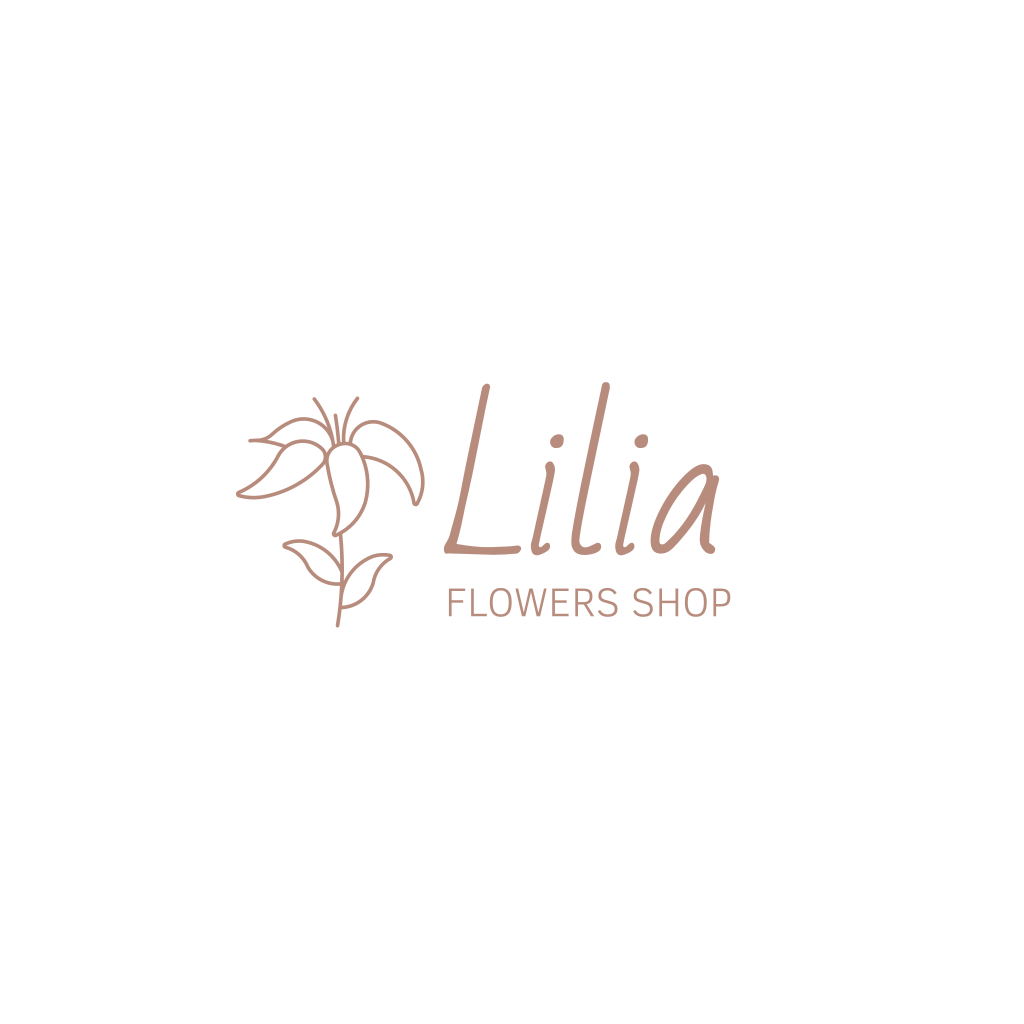 Logotipo De La Flor De Lirio