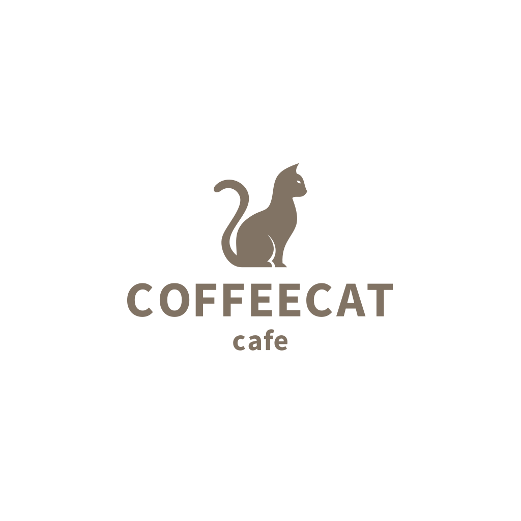 Logotipo De Silueta De Gato