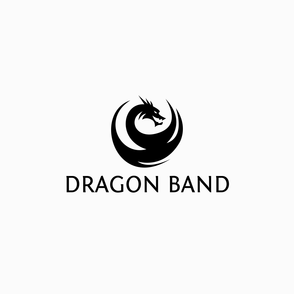 Logotipo Do Dragão Negro
