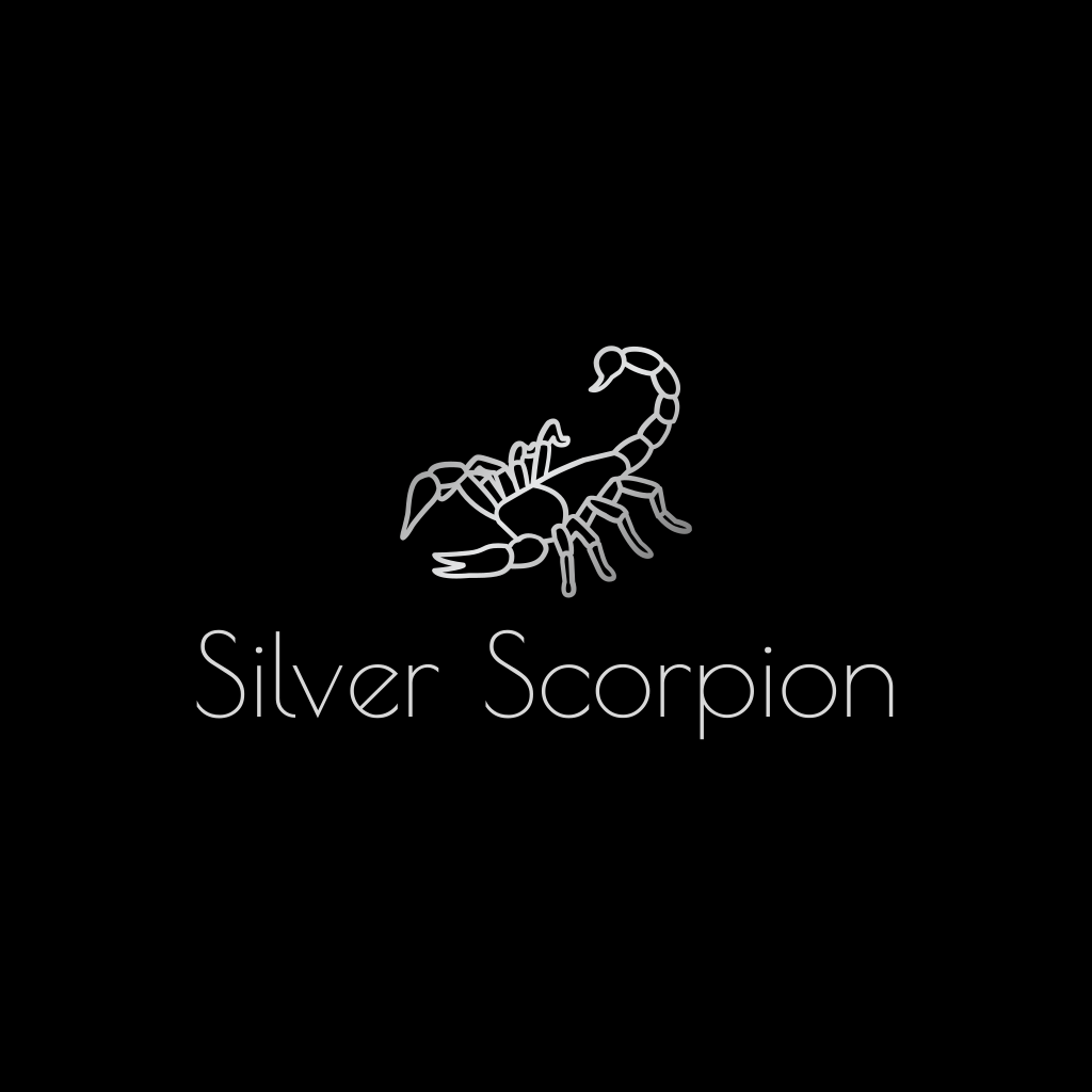 Logo De Scorpion D'argent