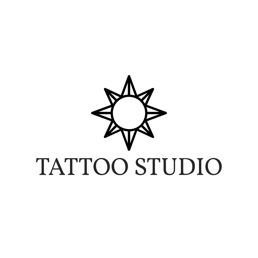 Черная Звезда Татуировка Логотип