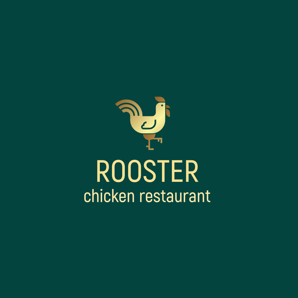 Logo De Restaurant De Coq