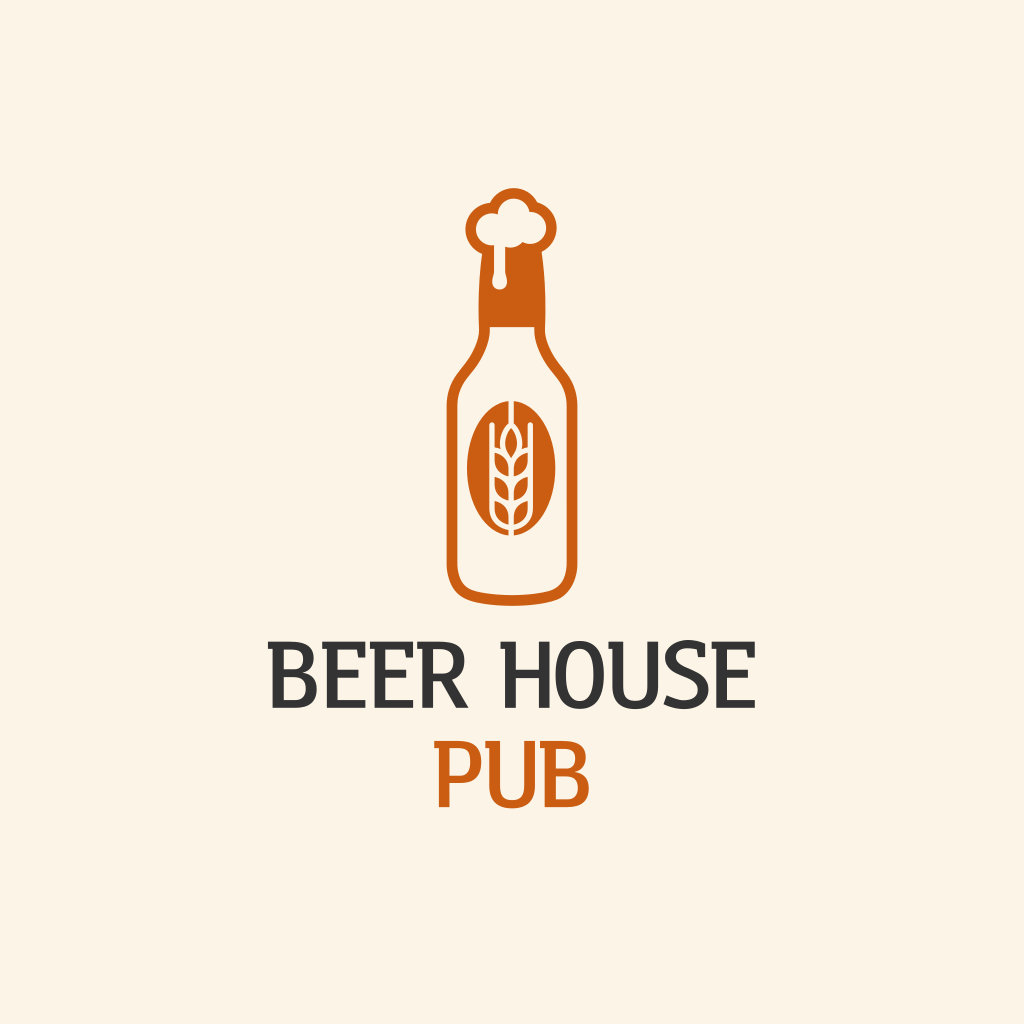 Logotipo Da Garrafa De Cerveja