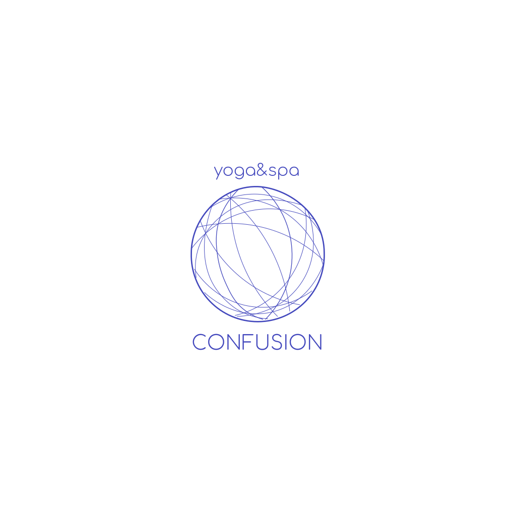 Logotipo De Linhas De Esfera Azul Logotipo De Linhas De Esfera Azul