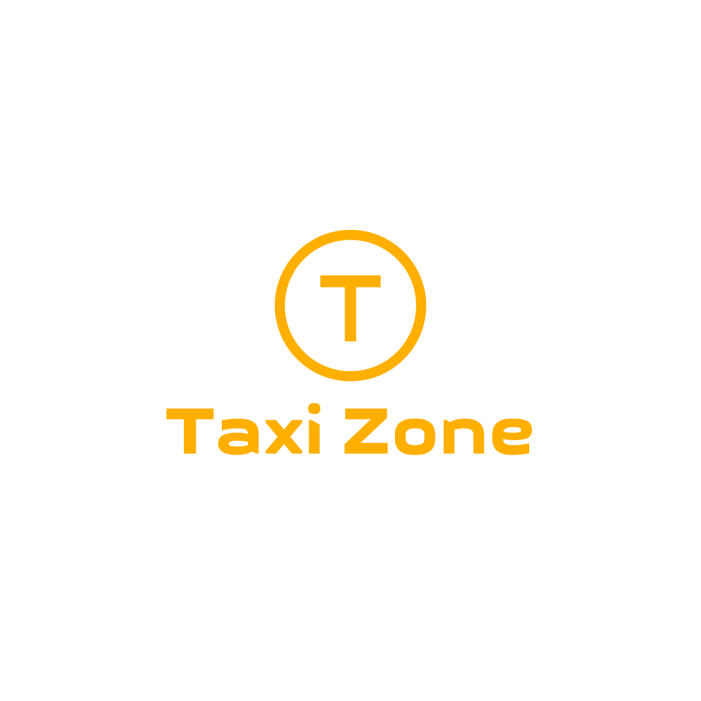Круг & Буква T Такси Логотип