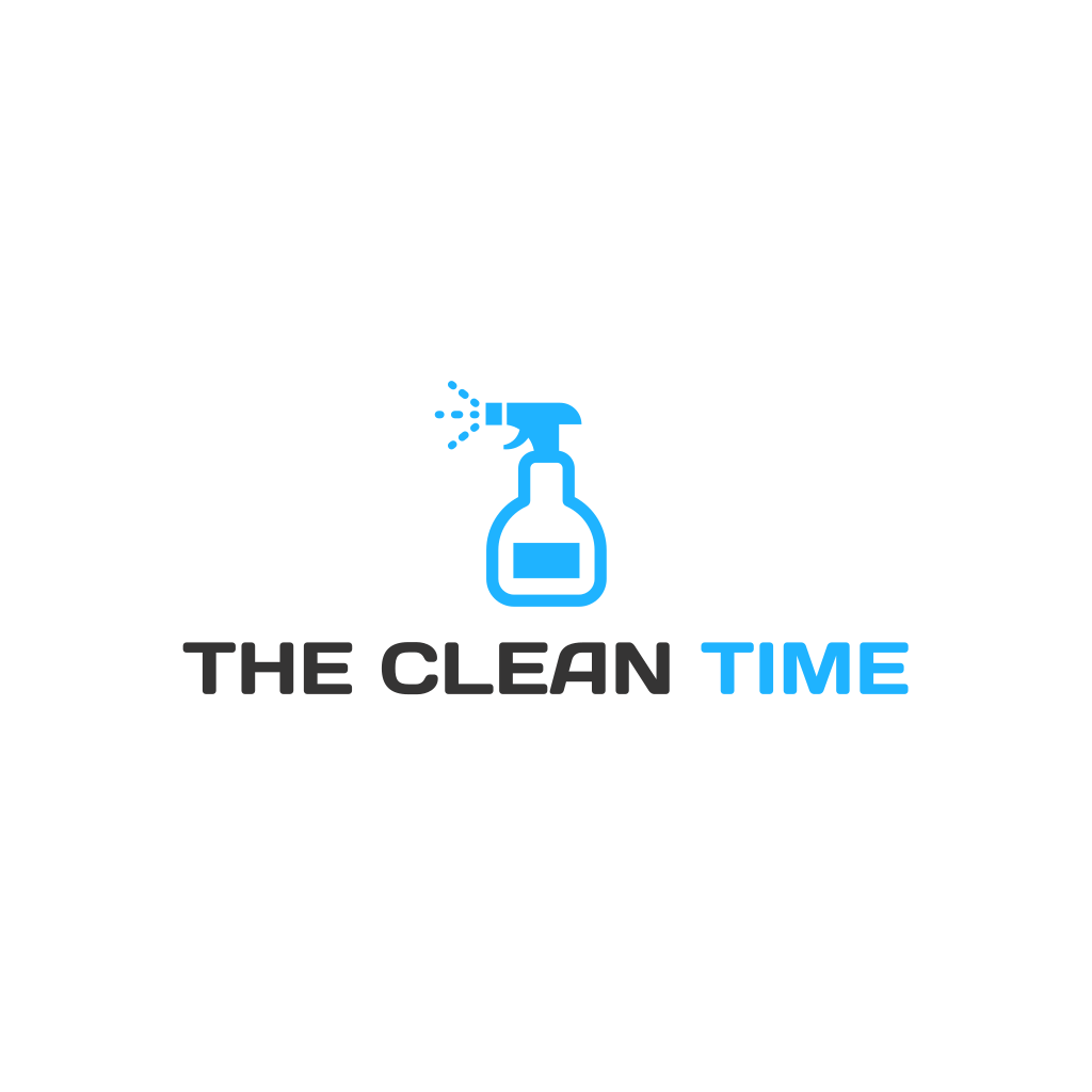 Logotipo Do Serviço De Limpeza Em Spray